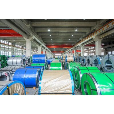 PE Film and Interleaved Paper Protection 200 300 400 500 600 Series JIS SUS329j1 Stainless Steel Coils Grade 201 Width Follow The Request