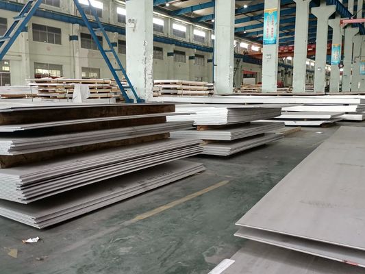 High Strength 446 441 Grade 400 Series Stainless Steel Sheet 55mm Thickness Silver Polished Mirror Surface Plate